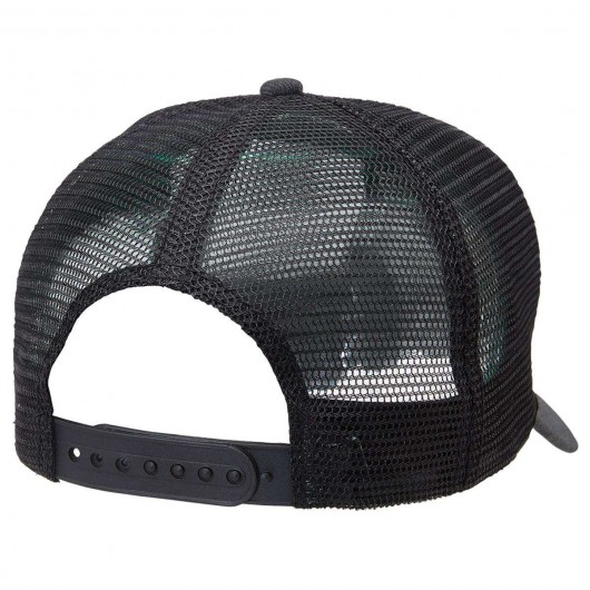 Heathered Mesh Trucker Caps Rear